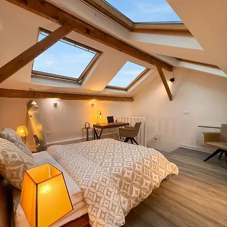 Apartmán Duplex Sublime Et Lumineux Au Centre 10 Minutes De Paris Parking Privee Souterrain *
